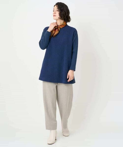 Maison de CINQ / メゾン ドゥ サンク チュニック | コットンスラブインレーチュニックカットソー | 詳細21