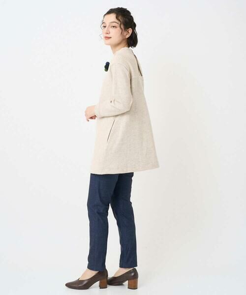 Maison de CINQ / メゾン ドゥ サンク チュニック | コットンスラブインレーチュニックカットソー | 詳細27