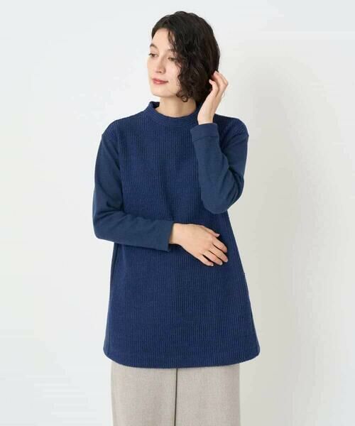 Maison de CINQ / メゾン ドゥ サンク チュニック | コットンスラブインレーチュニックカットソー | 詳細6