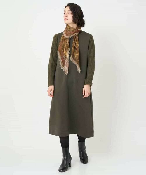 Maison de CINQ / メゾン ドゥ サンク ロング・マキシ丈ワンピース | ＭＥＥＴ×ダンボールニットワンピース | 詳細13