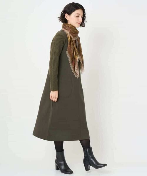 Maison de CINQ / メゾン ドゥ サンク ロング・マキシ丈ワンピース | ＭＥＥＴ×ダンボールニットワンピース | 詳細14