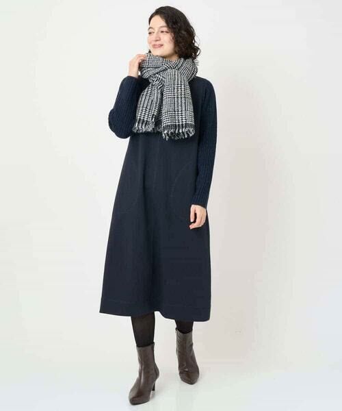 Maison de CINQ / メゾン ドゥ サンク ロング・マキシ丈ワンピース | ＭＥＥＴ×ダンボールニットワンピース | 詳細16