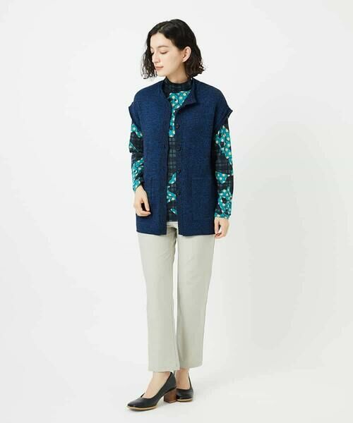 Maison de CINQ / メゾン ドゥ サンク ベスト | [日本製]シーレロングニットジレ | 詳細13