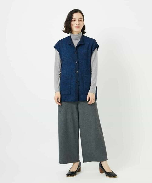 Maison de CINQ / メゾン ドゥ サンク ベスト | [日本製]シーレロングニットジレ | 詳細15