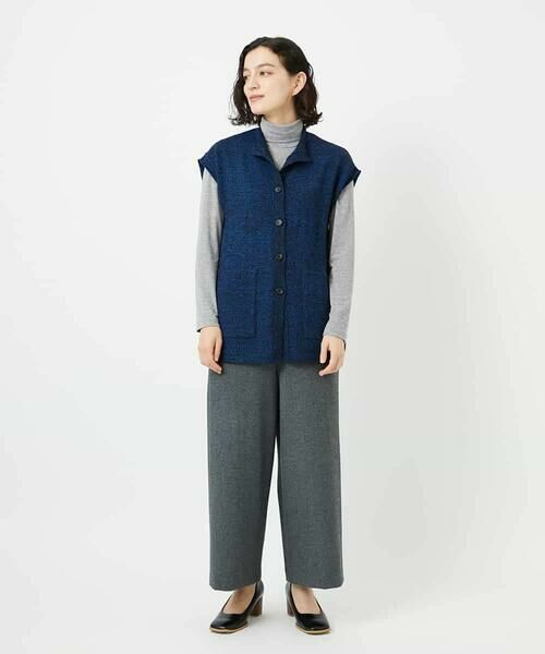 Maison de CINQ / メゾン ドゥ サンク ベスト | [日本製]シーレロングニットジレ | 詳細16