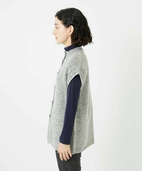 Maison de CINQ / メゾン ドゥ サンク ベスト | [日本製]シーレロングニットジレ | 詳細23