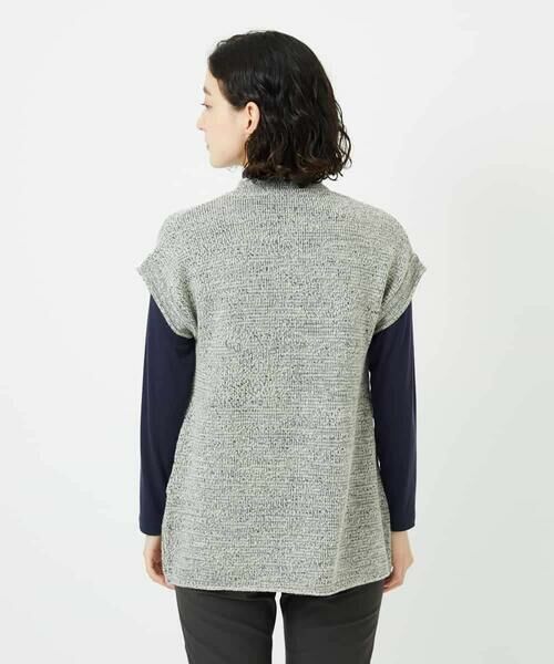 Maison de CINQ / メゾン ドゥ サンク ベスト | [日本製]シーレロングニットジレ | 詳細24