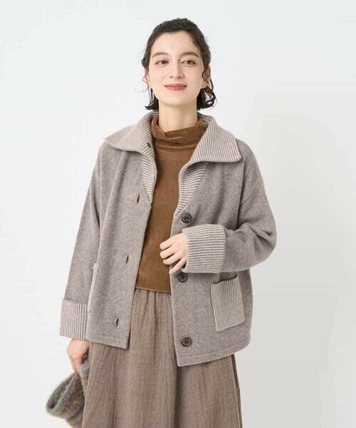 Maison de CINQ / メゾン ドゥ サンク セットアップ | [セットアップ対応]エキストラファインメリノ ウールニット | 詳細1