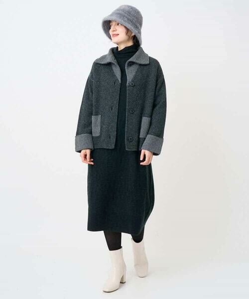 Maison de CINQ / メゾン ドゥ サンク セットアップ | [セットアップ対応]エキストラファインメリノ ウールニット | 詳細28