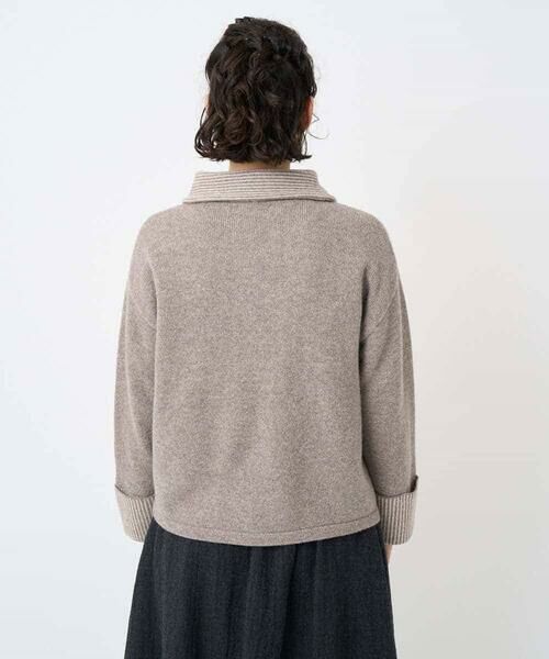 Maison de CINQ / メゾン ドゥ サンク セットアップ | [セットアップ対応]エキストラファインメリノ ウールニット | 詳細9