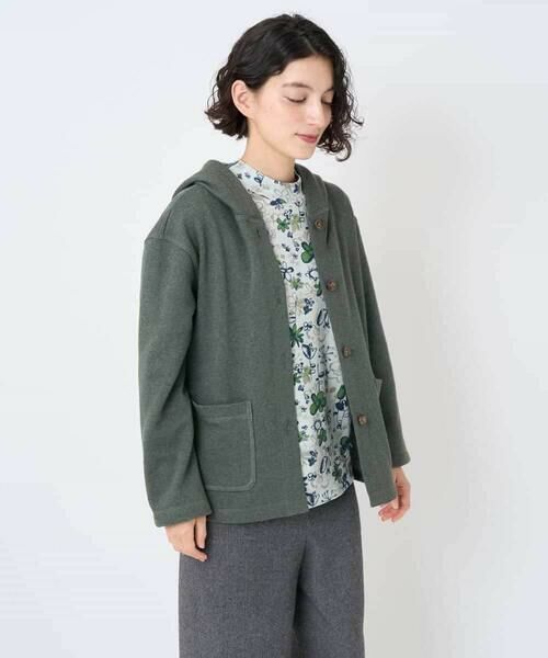 Maison de CINQ / メゾン ドゥ サンク パーカー | ライクボンバーヒートパーカー | 詳細1