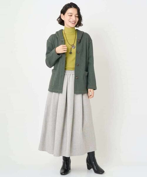 Maison de CINQ / メゾン ドゥ サンク パーカー | ライクボンバーヒートパーカー | 詳細16