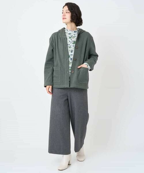 Maison de CINQ / メゾン ドゥ サンク パーカー | ライクボンバーヒートパーカー | 詳細18