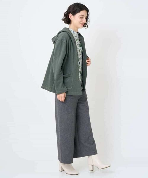 Maison de CINQ / メゾン ドゥ サンク パーカー | ライクボンバーヒートパーカー | 詳細20