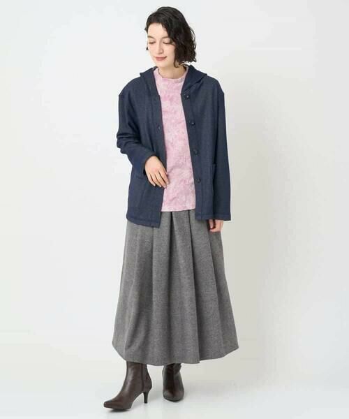 Maison de CINQ / メゾン ドゥ サンク パーカー | ライクボンバーヒートパーカー | 詳細22