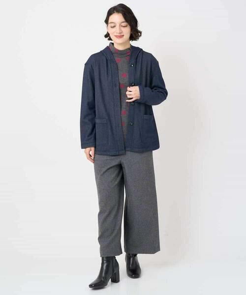 Maison de CINQ / メゾン ドゥ サンク パーカー | ライクボンバーヒートパーカー | 詳細25