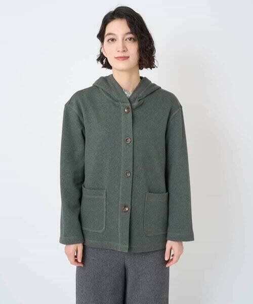 Maison de CINQ / メゾン ドゥ サンク パーカー | ライクボンバーヒートパーカー | 詳細4