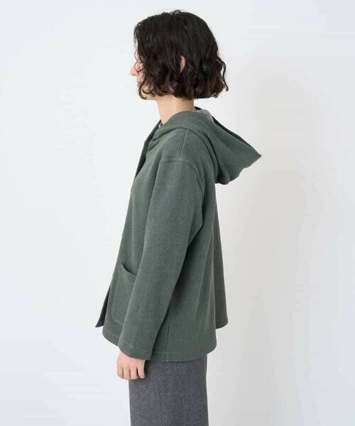 Maison de CINQ / メゾン ドゥ サンク パーカー | ライクボンバーヒートパーカー | 詳細5