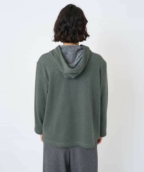 Maison de CINQ / メゾン ドゥ サンク パーカー | ライクボンバーヒートパーカー | 詳細6