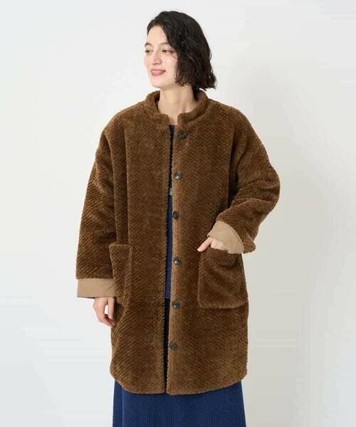 Maison de CINQ / メゾン ドゥ サンク その他アウター | ボアタフタキルトコート | 詳細10