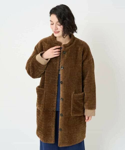 Maison de CINQ / メゾン ドゥ サンク その他アウター | ボアタフタキルトコート | 詳細11