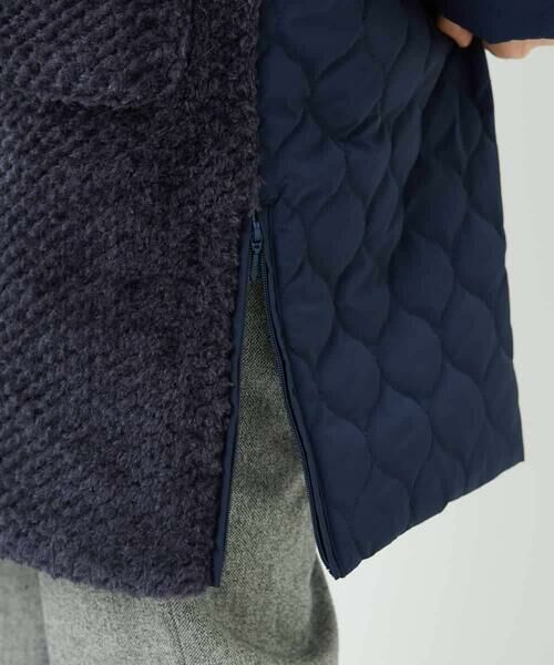 Maison de CINQ / メゾン ドゥ サンク その他アウター | ボアタフタキルトコート | 詳細18