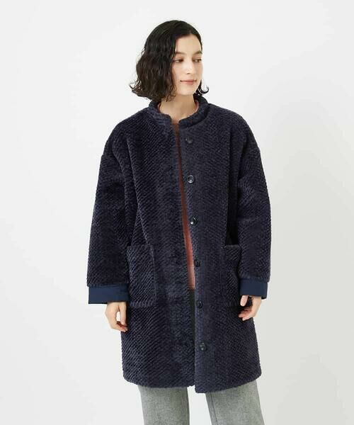 Maison de CINQ / メゾン ドゥ サンク その他アウター | ボアタフタキルトコート | 詳細2