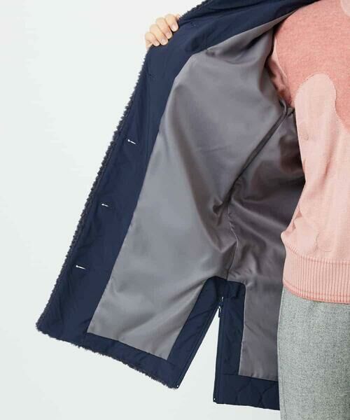 Maison de CINQ / メゾン ドゥ サンク その他アウター | ボアタフタキルトコート | 詳細20