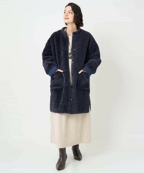 Maison de CINQ / メゾン ドゥ サンク その他アウター | ボアタフタキルトコート | 詳細25