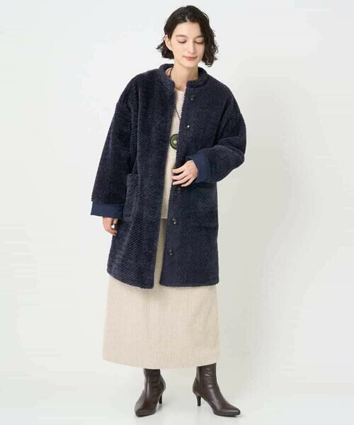 Maison de CINQ / メゾン ドゥ サンク その他アウター | ボアタフタキルトコート | 詳細26