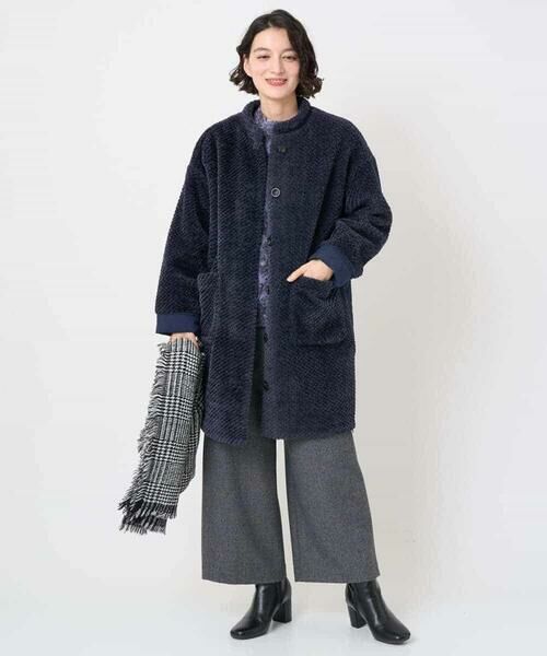 Maison de CINQ / メゾン ドゥ サンク その他アウター | ボアタフタキルトコート | 詳細29