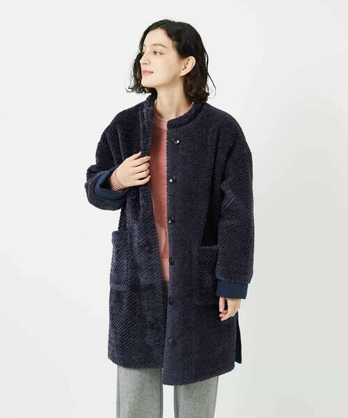 Maison de CINQ / メゾン ドゥ サンク その他アウター | ボアタフタキルトコート | 詳細3