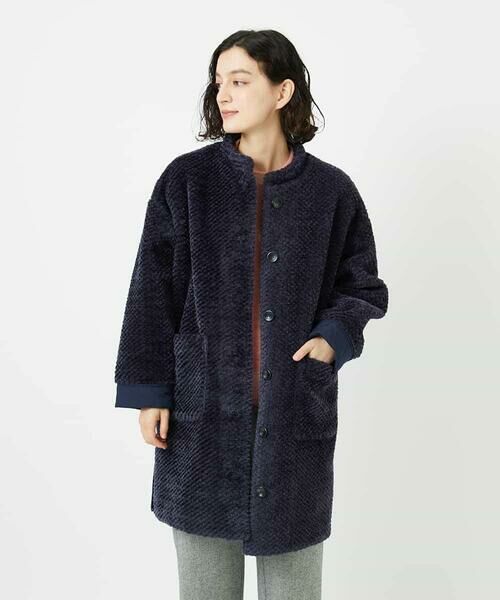 Maison de CINQ / メゾン ドゥ サンク その他アウター | ボアタフタキルトコート | 詳細4