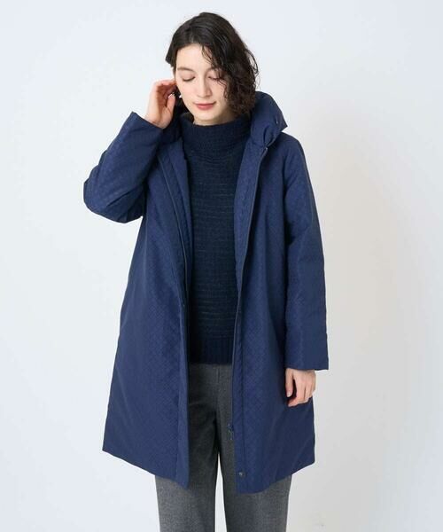 Maison de CINQ / メゾン ドゥ サンク ダウンジャケット・ベスト | シャドードットジャガードダウンコート | 詳細1