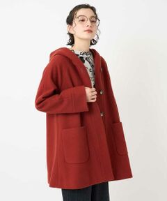 Maison de CINQ / メゾン ドゥ サンク その他アウター | ウールモッサフーディーコート