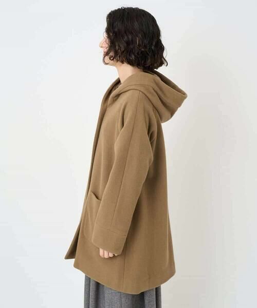 Maison de CINQ / メゾン ドゥ サンク その他アウター | ウールモッサフーディーコート | 詳細13