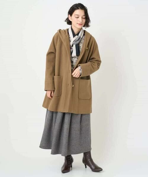 Maison de CINQ / メゾン ドゥ サンク その他アウター | ウールモッサフーディーコート | 詳細26