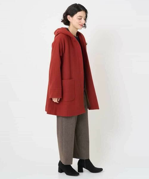 Maison de CINQ / メゾン ドゥ サンク その他アウター | ウールモッサフーディーコート | 詳細28