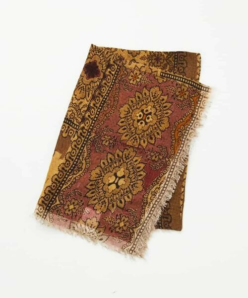 Maison de CINQ / メゾン ドゥ サンク マフラー・ショール・スヌード・ストール | エスニックスクエアストール | 詳細10