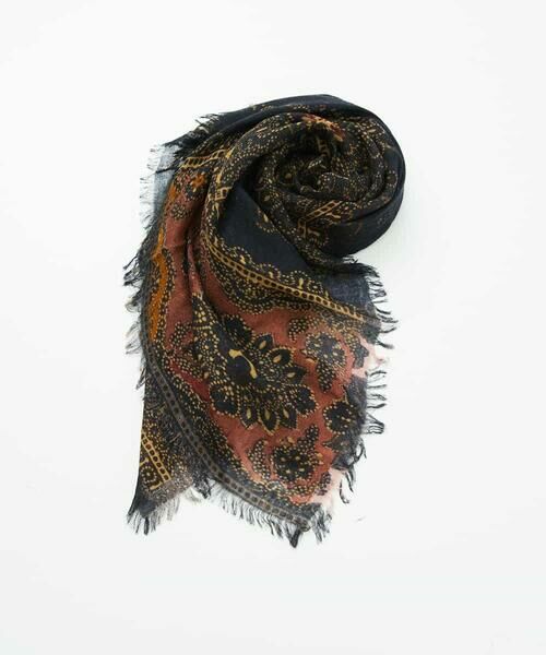 Maison de CINQ / メゾン ドゥ サンク マフラー・ショール・スヌード・ストール | エスニックスクエアストール | 詳細14