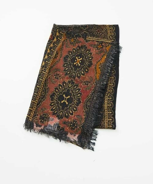 Maison de CINQ / メゾン ドゥ サンク マフラー・ショール・スヌード・ストール | エスニックスクエアストール | 詳細15