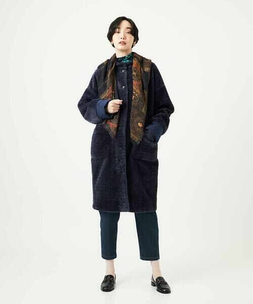 Maison de CINQ / メゾン ドゥ サンク マフラー・ショール・スヌード・ストール | エスニックスクエアストール | 詳細7