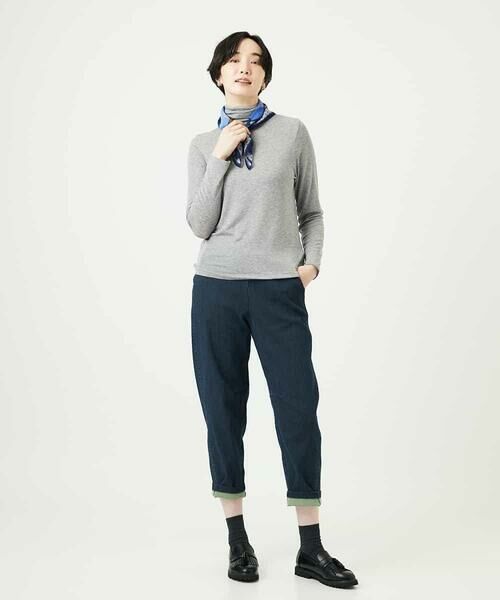 Maison de CINQ / メゾン ドゥ サンク マフラー・ショール・スヌード・ストール | ミニキカスクエアストール | 詳細5