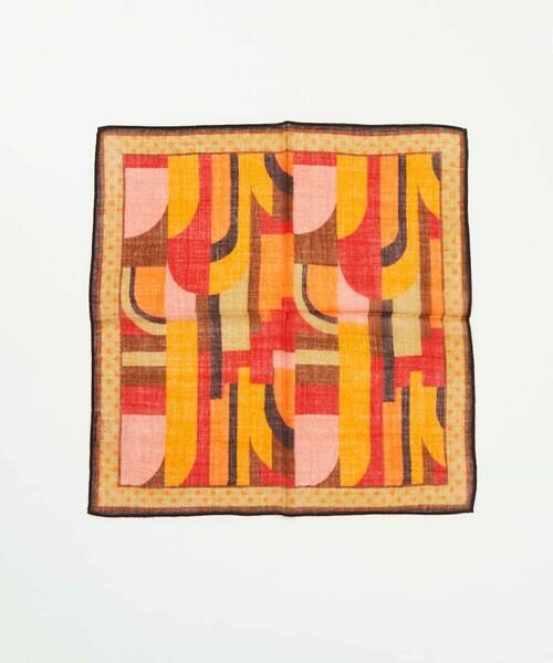 Maison de CINQ / メゾン ドゥ サンク マフラー・ショール・スヌード・ストール | ミニキカスクエアストール | 詳細9