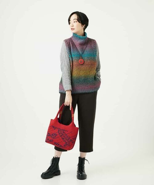 Maison de CINQ / メゾン ドゥ サンク トートバッグ | ニットバッグ | 詳細9