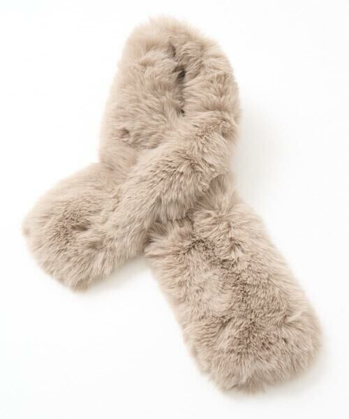 Maison de CINQ / メゾン ドゥ サンク マフラー・ショール・スヌード・ストール | フェイクファーティペット | 詳細1