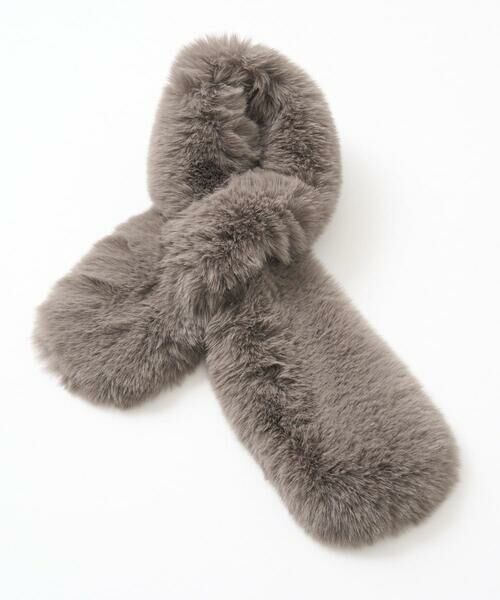 Maison de CINQ / メゾン ドゥ サンク マフラー・ショール・スヌード・ストール | フェイクファーティペット | 詳細2