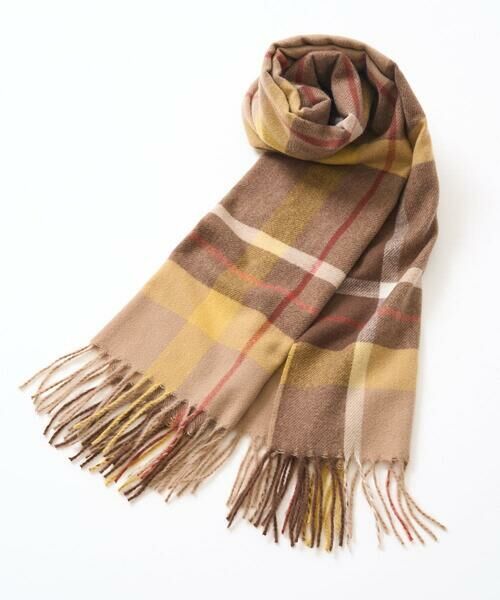 Maison de CINQ / メゾン ドゥ サンク マフラー・ショール・スヌード・ストール | カシミヤタッチ大判チェックストール | 詳細6