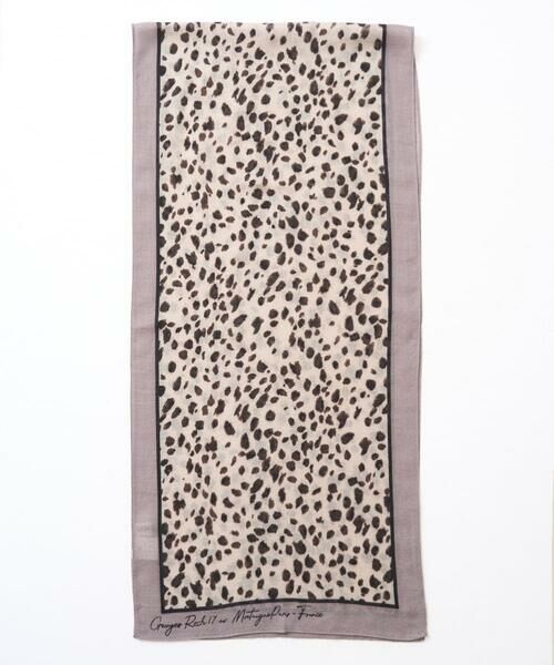 Maison de CINQ / メゾン ドゥ サンク マフラー・ショール・スヌード・ストール | レオパードウールストール | 詳細5