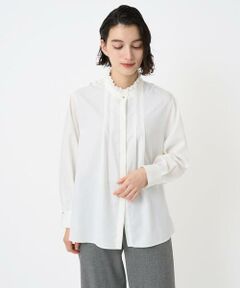 Maison de CINQ / メゾン ドゥ サンク シャツ・ブラウス | [日本製]ロマンティックタックフリルブラウス